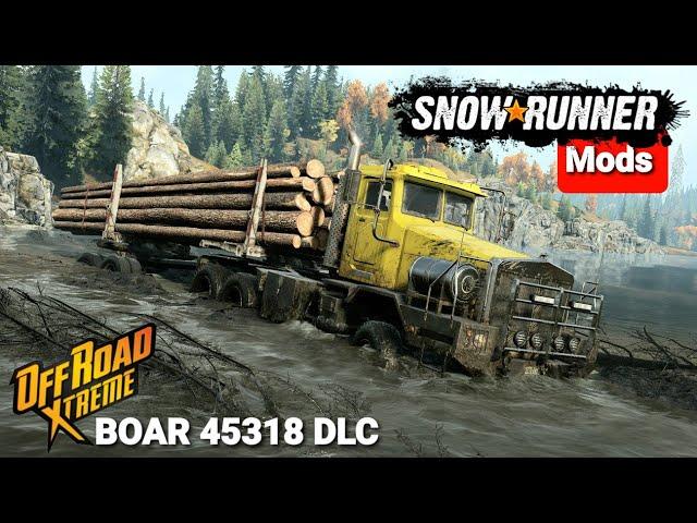 SnowRunner Console Mods: BOAR 45318 DLC New Vehicles Console Mods Update Phase 3