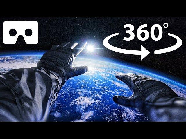 360° VR Spacewalk Experience | BBC HOME