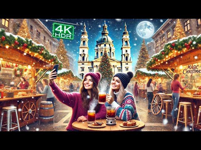 Magical Budapest Christmas Market 2024 | Is It Europe's Best? | 4K HDR