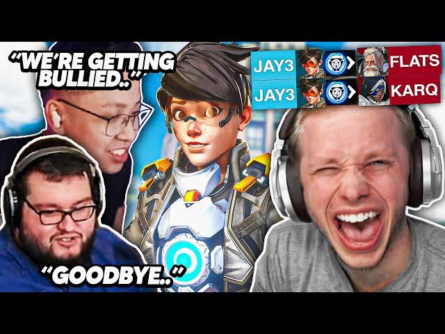Bullying Flats and KarQ in Overwatch 2... (WITH REACTIONS!)