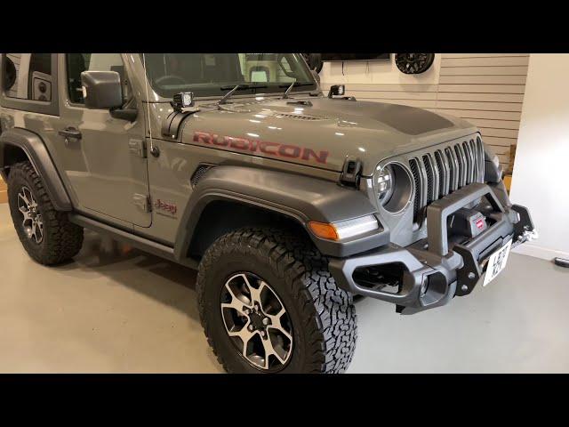 Sting Gray 2 door JL Rubicon 2020! Subtle modifications!