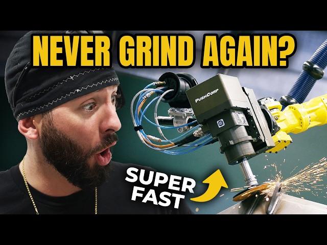 We Let a Robot Handle Weld Grinding…and It’s Terrifyingly Good