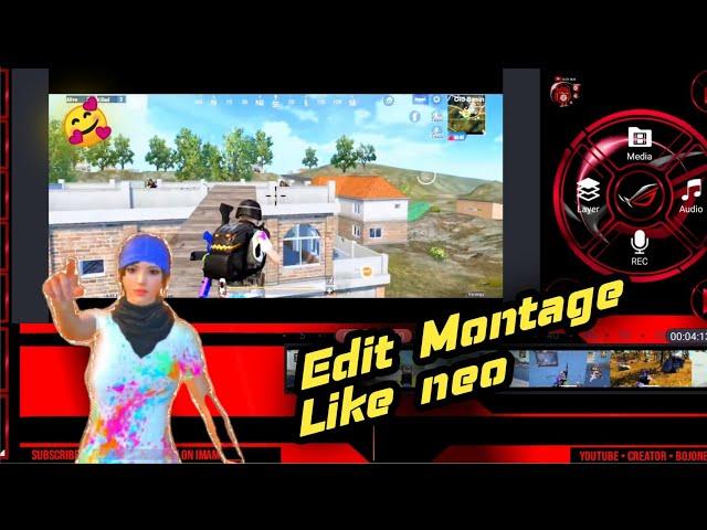 How To Edit Latest Pubg Lite Montage Like @neo In Kinemaster 2022  New Editing Tutorial