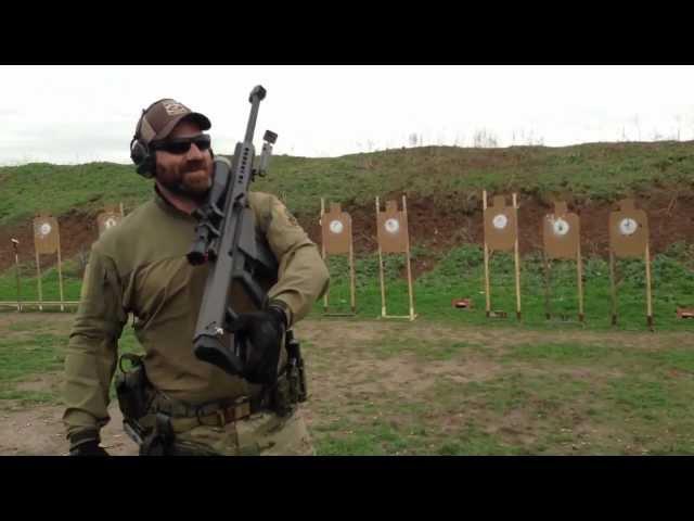 Magpul Dynamics: Steve Fisher shoots modified VTAC 1-5 Drill w/ Barrett M107 .50cal