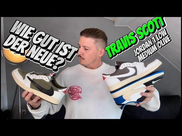 Wie gut ist der Travis Scott x Jordan 1 Low Medium Olive? Drop Recap & Resell | torben stagedives