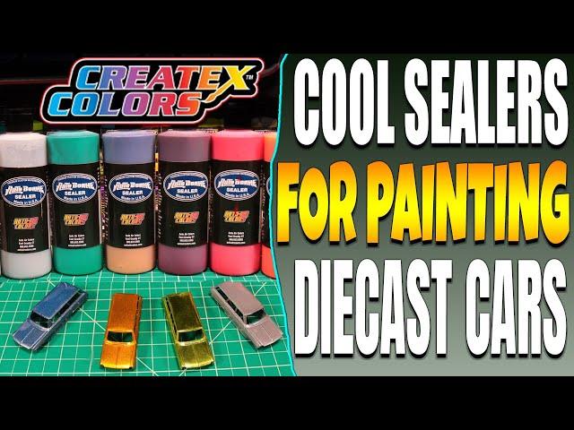 Using Createx Autoborne Sealers for Painting Diecast Cars is Awesome!