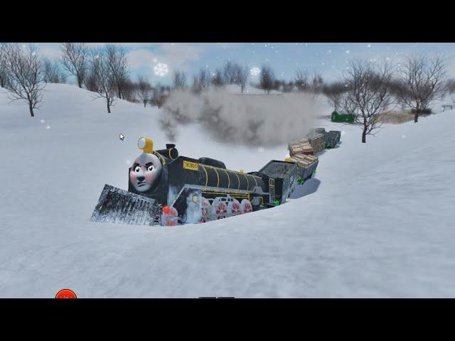 THOMAS AND FRIENDS Driving Fails Sodor Online - Snow on the Line! 14 Thomas the Tank Engine