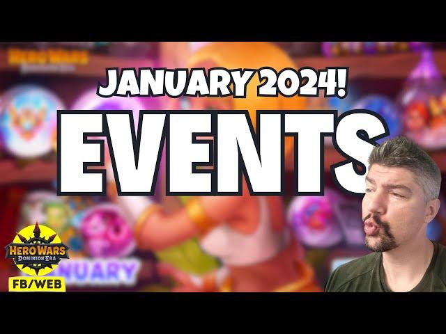 All January Events Revealed! | Hero Wars Dominion Era