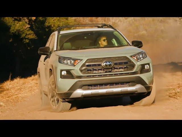 2019 Toyota RAV4 Adventure | Lunar Rock with Ice Edge Roof | Road & Trail Driving, Interior