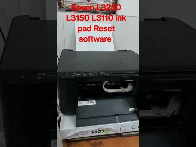 Epson L3250 L3150 L3110 ink pad Reset software #reset #service #epson #aps