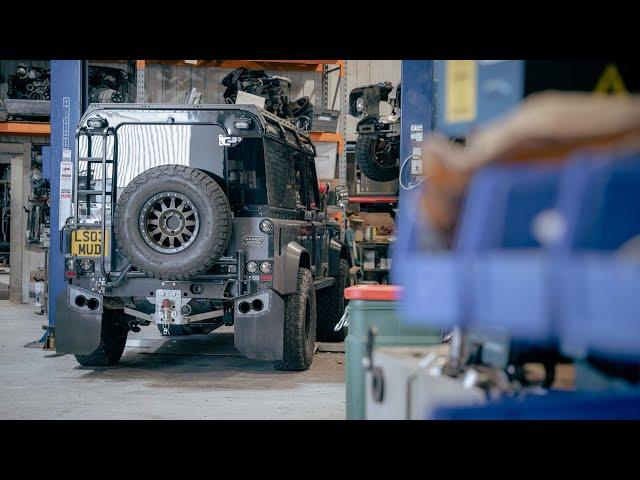 Defender LS3 V8 Road Testing, Swiss Land Rover Upgrades | MAHKER EP053