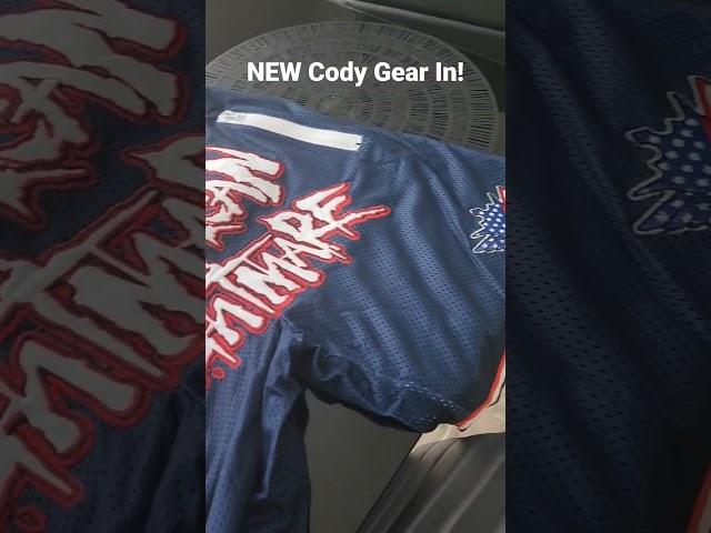 New Cody Gear In! #codyrhodes  #wwe  #wrestling