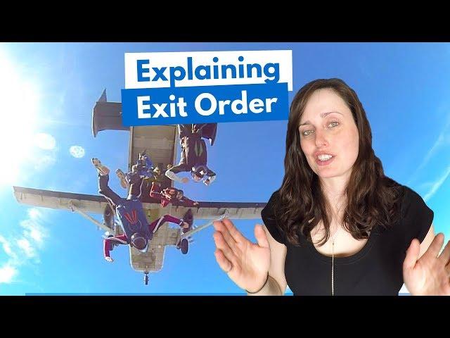 Skydiving Safety - Exit Order / Boarding Order (Explained!)