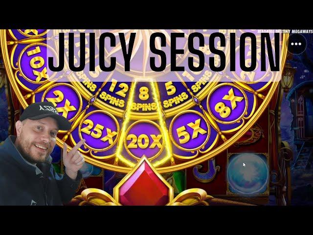 Juicy Big Win Slots Session on 10Bet South Africa