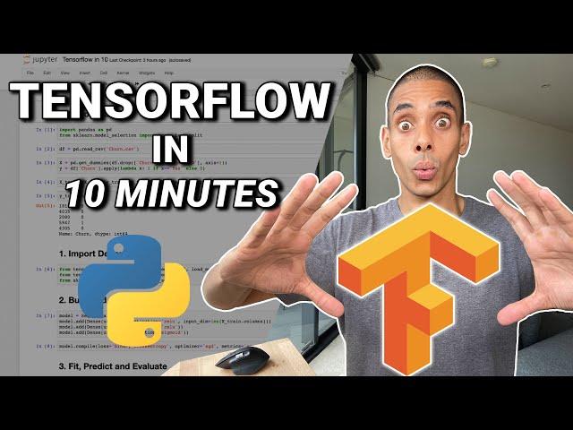 Tensorflow Tutorial for Python in 10 Minutes