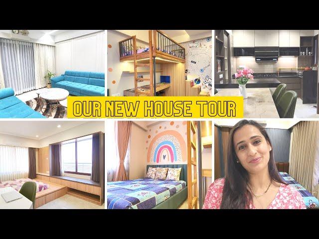 Home Tour | 3BHK apartment tour with lots of Décor ideas | India House tour | Mom N Me