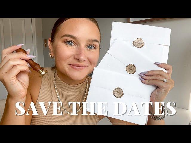 WEDDING SAVE THE DATES FOR CHEAP!! || tips & tricks || Wedding Series