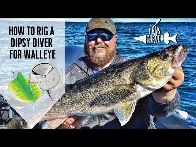 How To Rig A DIPSY DIVER For Walleye