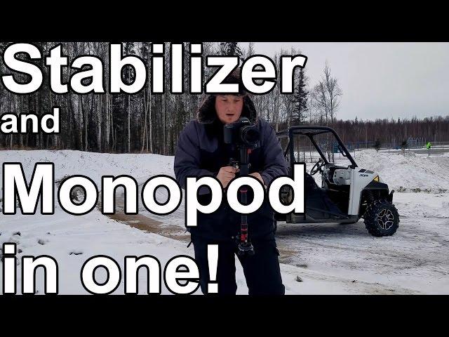 Kamisafe Kingjoy VS1047 43" Camera Stabilizer Monopod Combo Review!