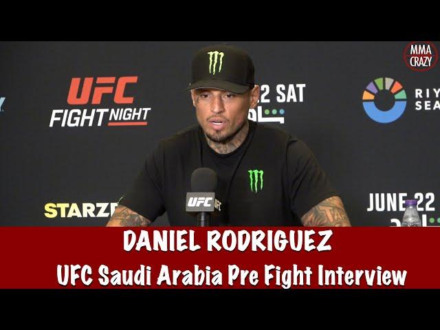 Daniel Rodriguez “lost respect” for Kelvin Gastelum for weight cut issues | UFC Saudi Arabia