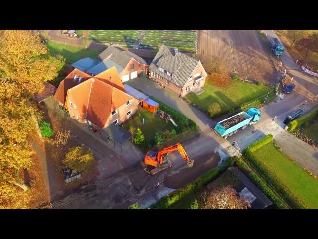 Voßbergweg dritter Bauabschnitt, DJI Phantom 3 Standard