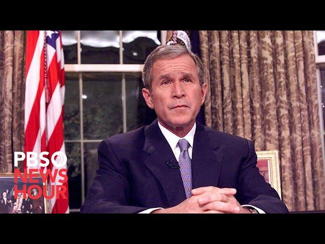 WATCH: President George W. Bush's address to the nation after September 11, 2001 attacks