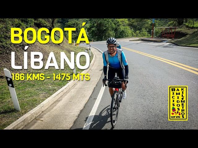 Ruta Bogotá - Líbano 186 kilómetros MUY DIFÍCILES en mi bicicleta. Etapa previa al ascenso al Sifón