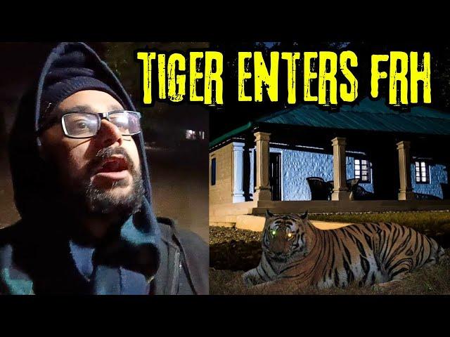 Spending a Night inside Jim Corbett | Sarapduli FRH mein Room ke peeche aa kar baith gaya Tiger