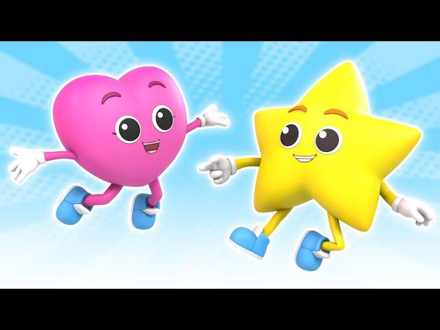 Shapes Song, Fun Learning Video for Kids With Bob Chugga Ching