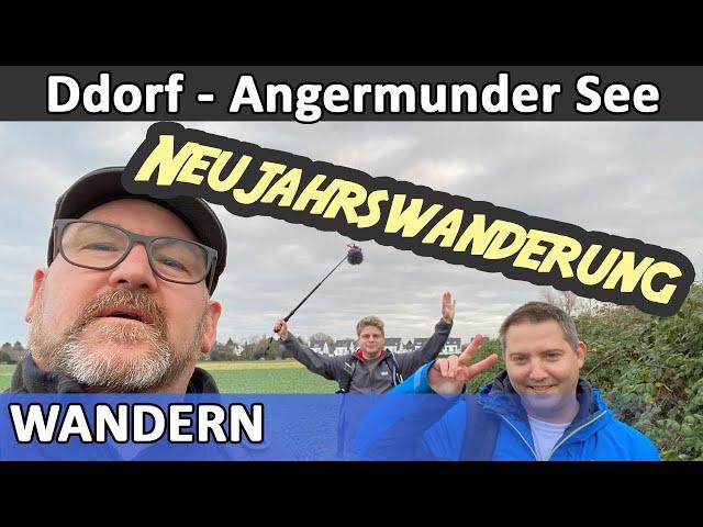 Neujahrswanderung "Angermunder See" (Düsseldorf) mit Dr. Urbex und Malexius