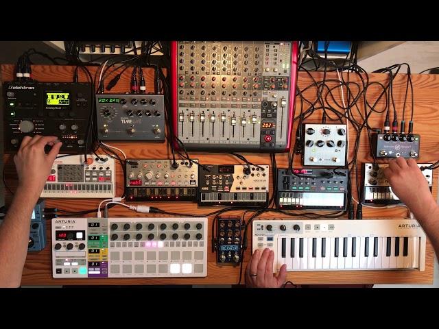 Volca Minimal House & Deep Techno Jam (2019-10-12 Part I)