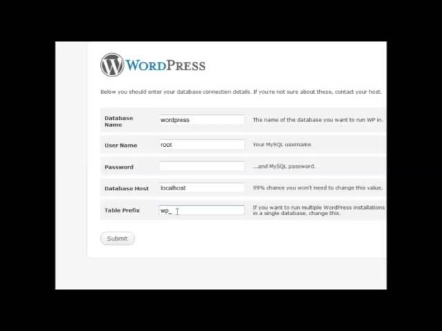 Installing WordPress Yourself