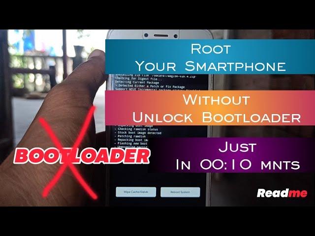 How to root phone without unlock #bootloader || Root Smart phones || By #Readme