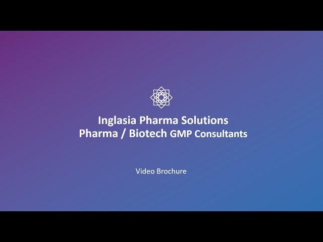 IPS GMP Consultants - Pharma/Biotech - Video Brochure