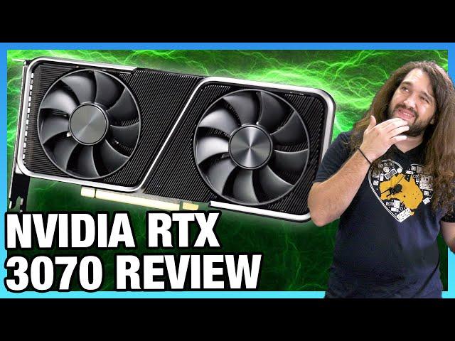 NVIDIA GeForce RTX 3070 Founders Edition Review: Gaming, Thermals, Noise, & Power Benchmarks