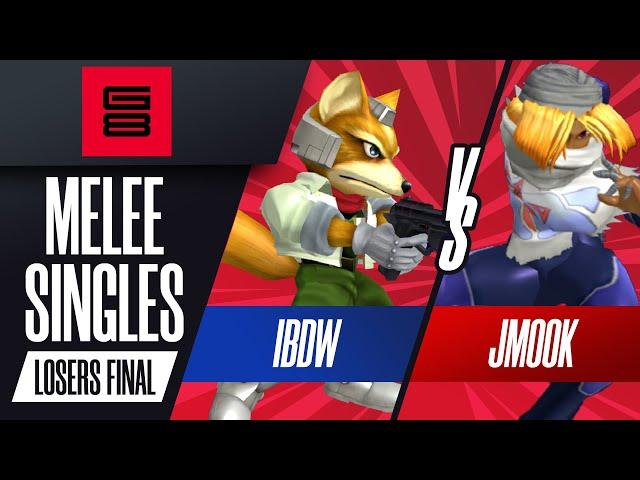 iBDW vs Jmook - Loser's Final Melee Singles - Genesis 8 | Fox vs Sheik