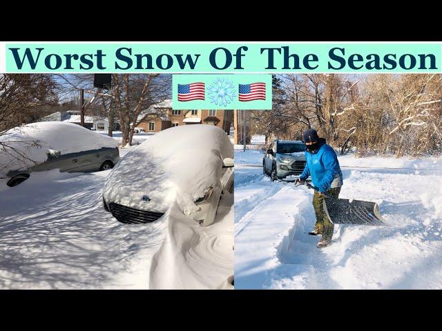 Massive Snow in just a Single day  | Vlog #82 | MishJ lifestyle