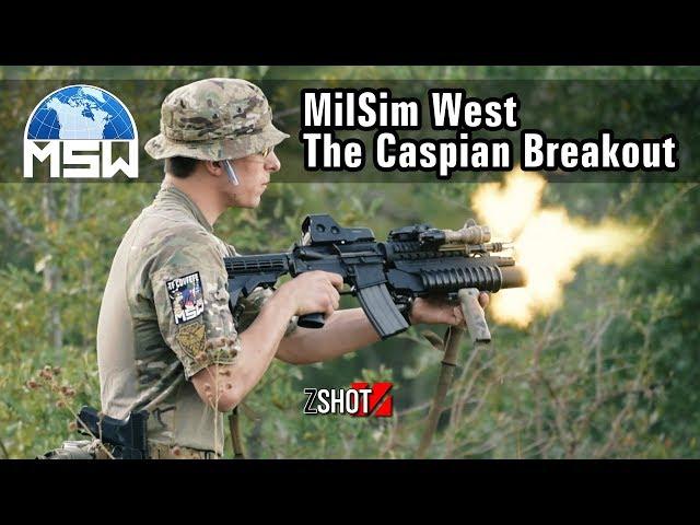 MilSim West The Caspian Breakout - ZShot Game Play