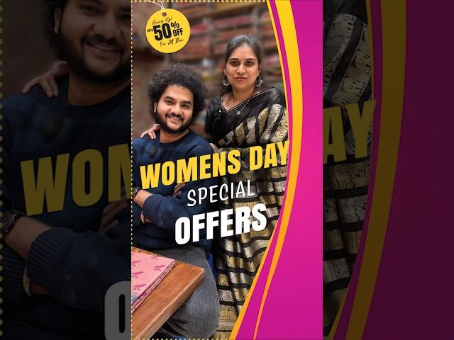 Women's day Special Discounts..... Don't Miss...  #womensday #offers