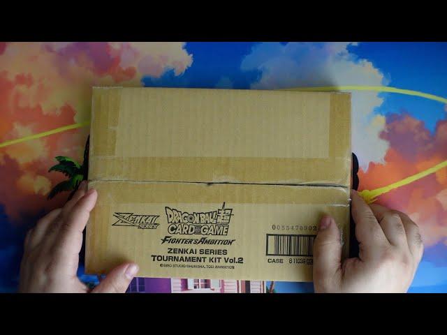 Zenkai Series Fighters Ambition Tournament Pack Vol.2 Kit unboxing Dragon ball Super Card Game