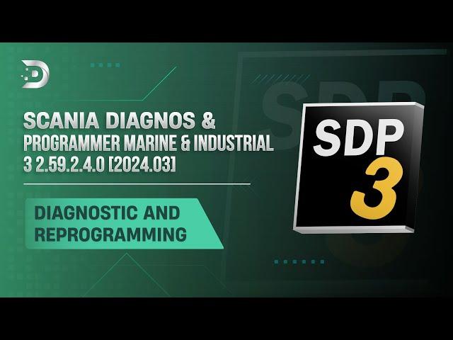 SCANIA DIAGNOS & PROGRAMMER MARINE & INDUSTRIAL 3 2.59.2.4.0 [2024.03] | SUPPORT  ‍