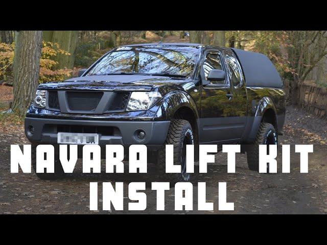 Navara D40 - 2" IRONMAN Lift Kit, Steel Wheels & MT's, Replacing Rear Axle & Transfer Box Service.