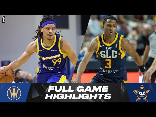 Santa Cruz Warriors vs. Salt Lake City Stars - Game Highlights