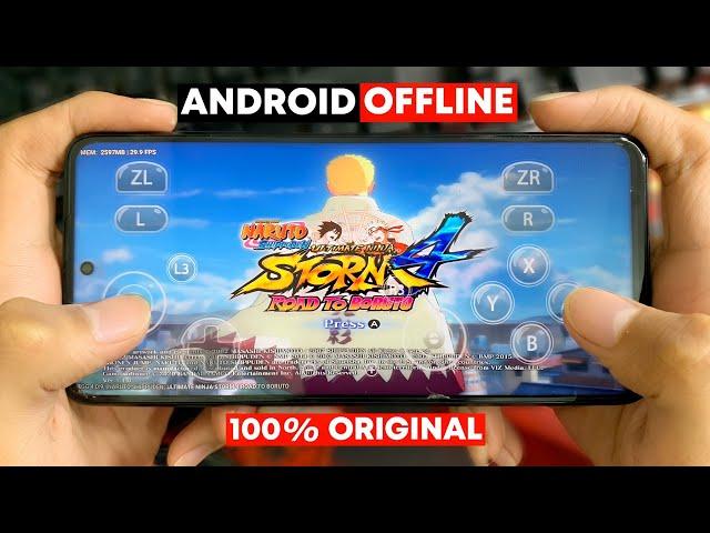 Main Game Naruto Storm 4 RTB di HP Android Lancar Banget! ini OFFLINE