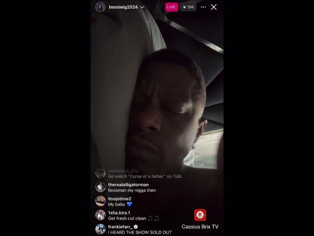 Boosie wakes up with his Cane Corso Don DaDa "Scoot Over"  #boosie