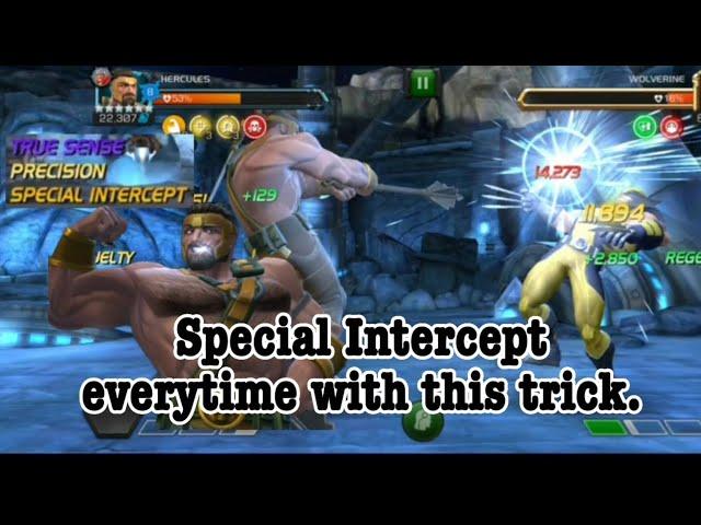 How to perfectly Special Intercept with GOAT Hercules. A simple trick to beat the most passive AI.