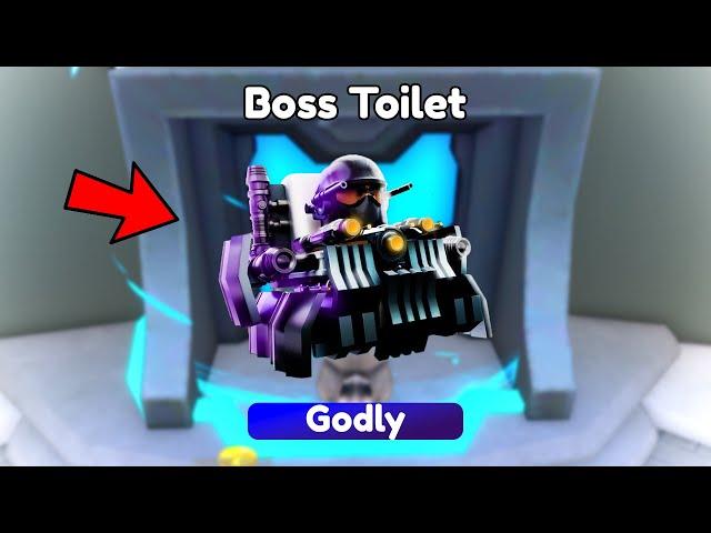  I GOT NEW GODLY!  NEW UPDATE - Toilet Tower Defense