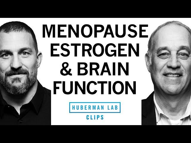 How Menopause & Estrogen Impact Brain Function  | Dr. Mark D'Esposito & Dr. Andrew Huberman