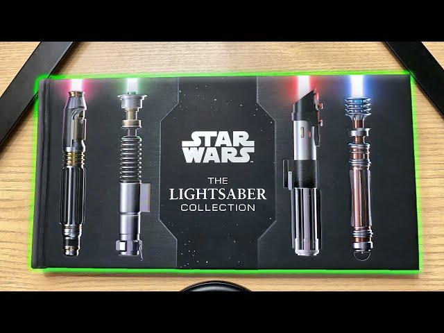 ASMR - 4K - Star Wars - The Lightsaber Collection Flip Through - Whispering & Page Sounds