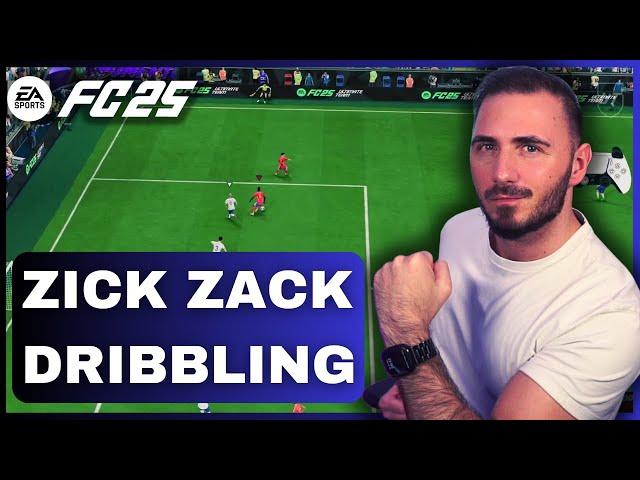 DAS ZICK-ZACK DRIBBLING - Meine BASIS im OFFENSIVSPIEL! | SKILL TUTORIAL | EA SPORTS FC 25